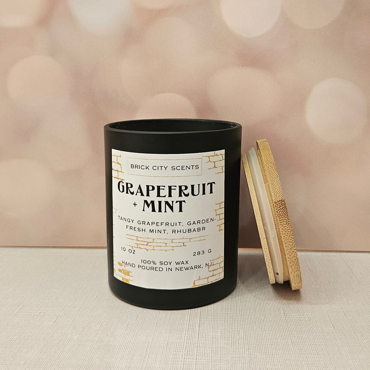 Grapefruit + Mint Candle